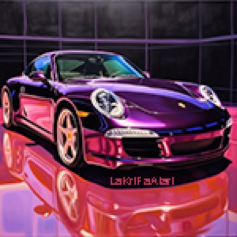 Car Art – KI-generert motiv 1