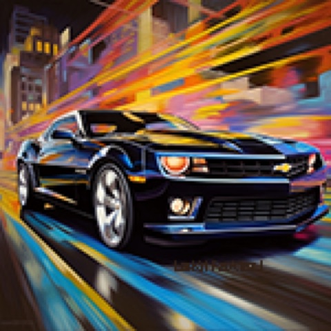 Car Art – KI-generert motiv 2