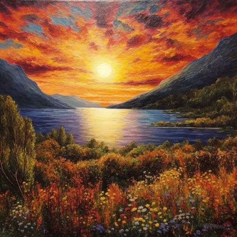 Natur – KI-generert motiv 4