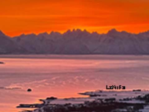 Solnedgang – foto fra Vesterålen 3