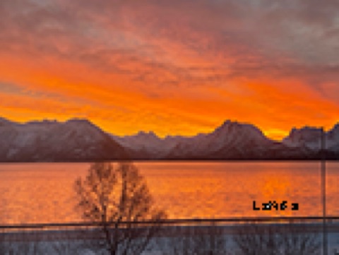 Solnedgang – foto fra Vesterålen 4